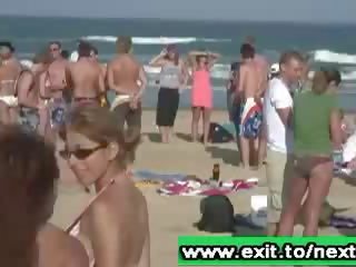 Beach Party with drunk marvellous next door girls video