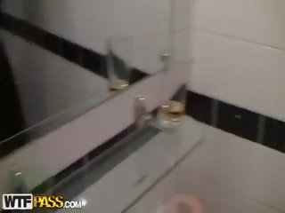 College Sluts Masturbate In The Bathroom