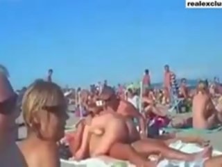 Public Nude Beach Swinger X rated movie In Summer 2015
