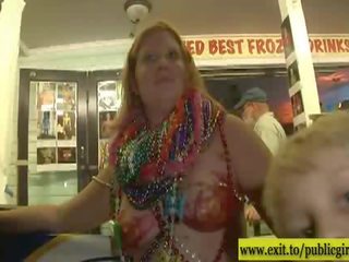 Public adult clip decadence during Florida Fancy Fest video