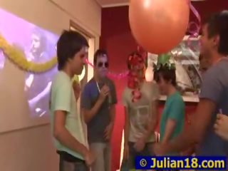 Guy fellow Julian Having His 18th Birthday Party